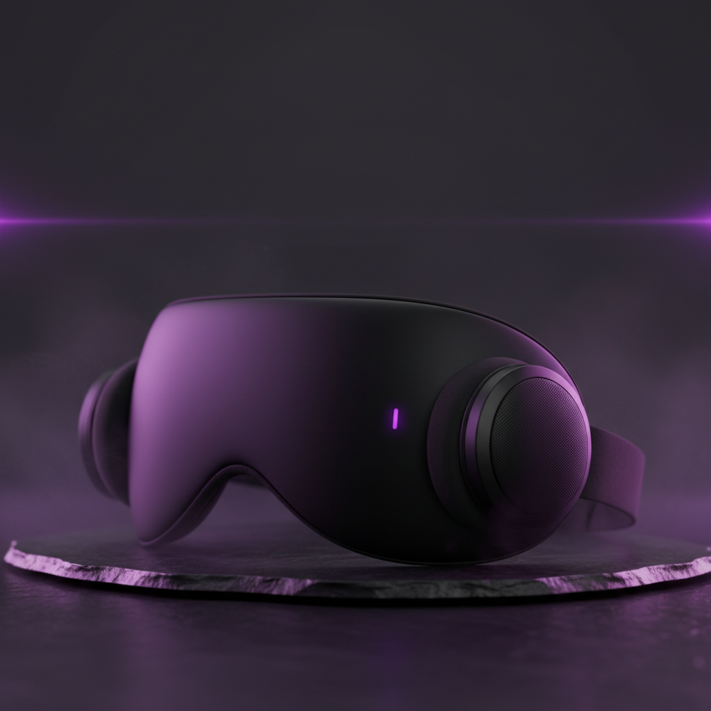 Masque de Sommeil Bluetooth - Sommeil Profond Garanti 😴